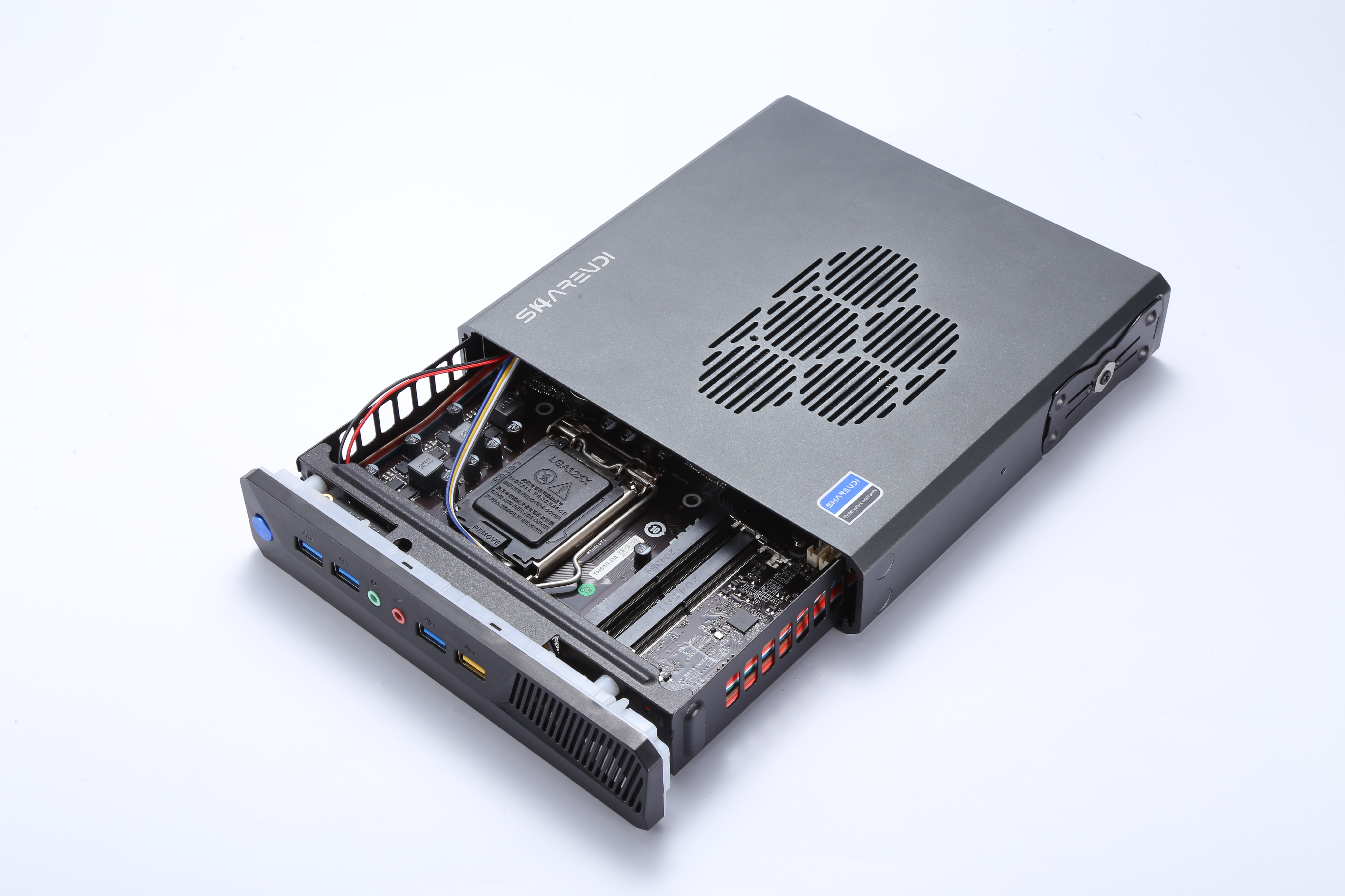 K550F20——i5-10400 6核心12线程，内置双重喇叭，抽屉设计便捷升级